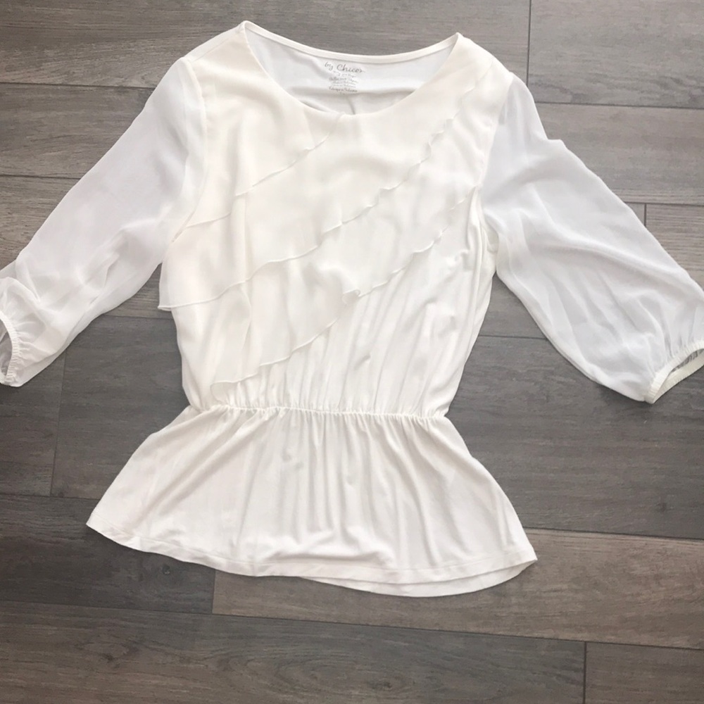 Ruffled blouse